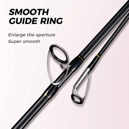 HookUpCo. Pure Carbon Surf Spinning Rod 9'-12' - HookUpCo.