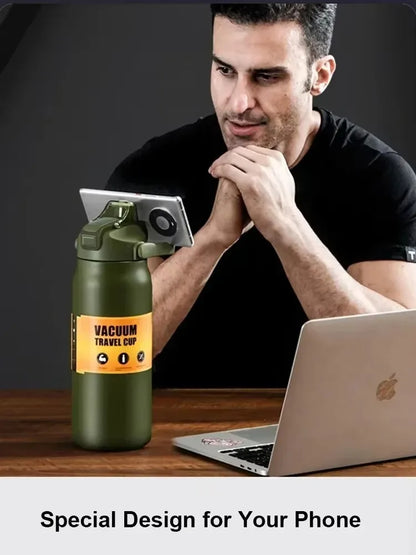 HookUpCo. Stainless Steel Thermal Mug - Hot or Cold - HookUpCo.