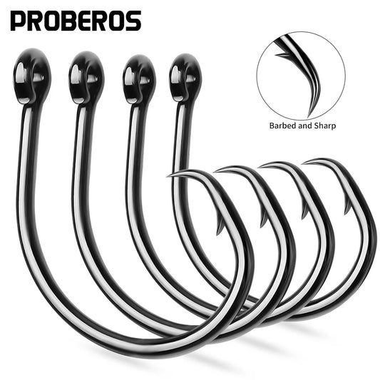 HookUpCo. High Carbon Steel Catfish Hooks 10pcs - HookUpCo.