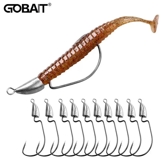 HookUpCo. Metal Jig Heads for Texas Rig Fishing - HookUpCo.