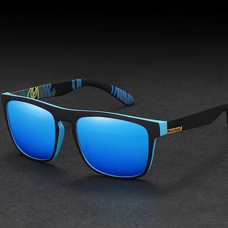 Polarized Square Sunglasses for Summer Travel and Fishing