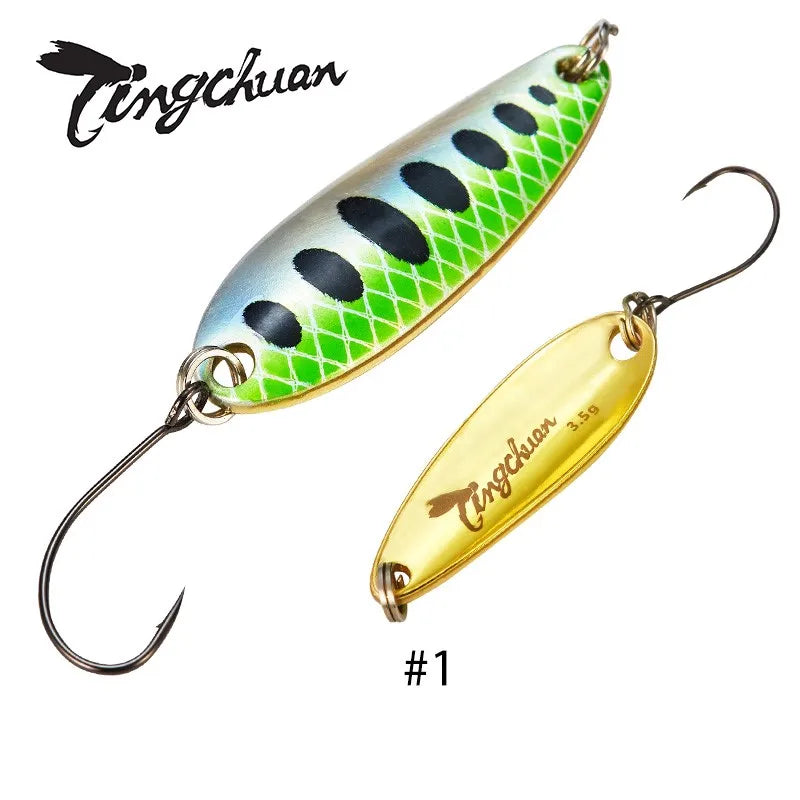 HookUpCo. Metal Spoon Lure for Trout and Bass - HookUpCo.
