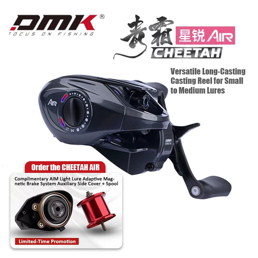 HookUpCo. Cheetah Air Carbon Reel - Ultra-Lightweight - HookUpCo.