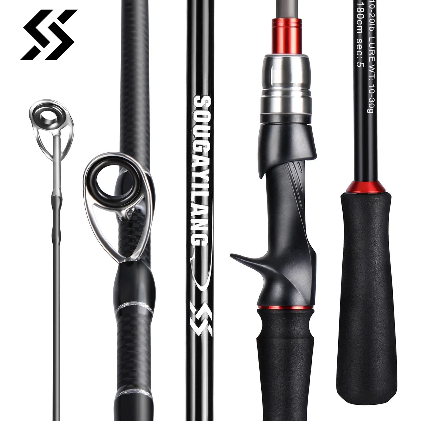 HookUpCo. Carbon Fiber Fishing Rod 1.8m/2.1m - HookUpCo.