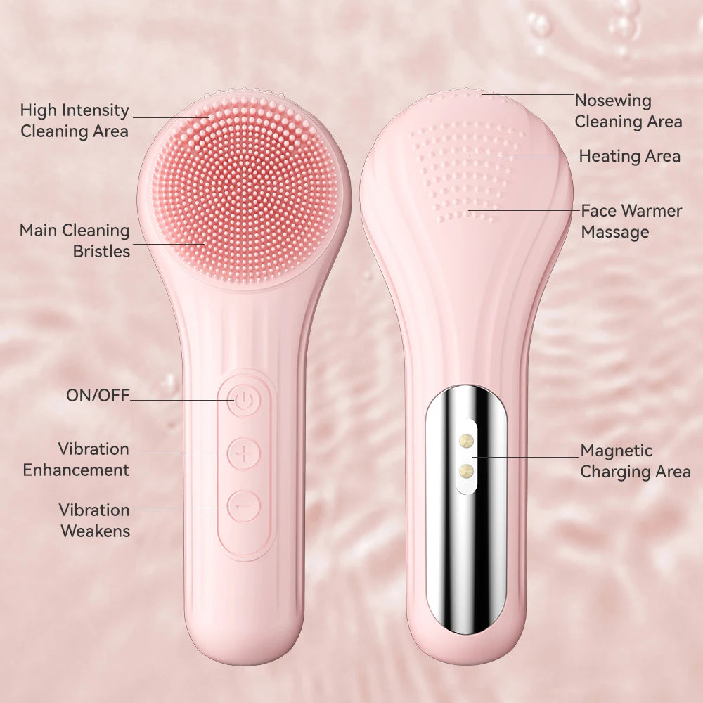 Sonic Waterproof Facial Cleansing Brush