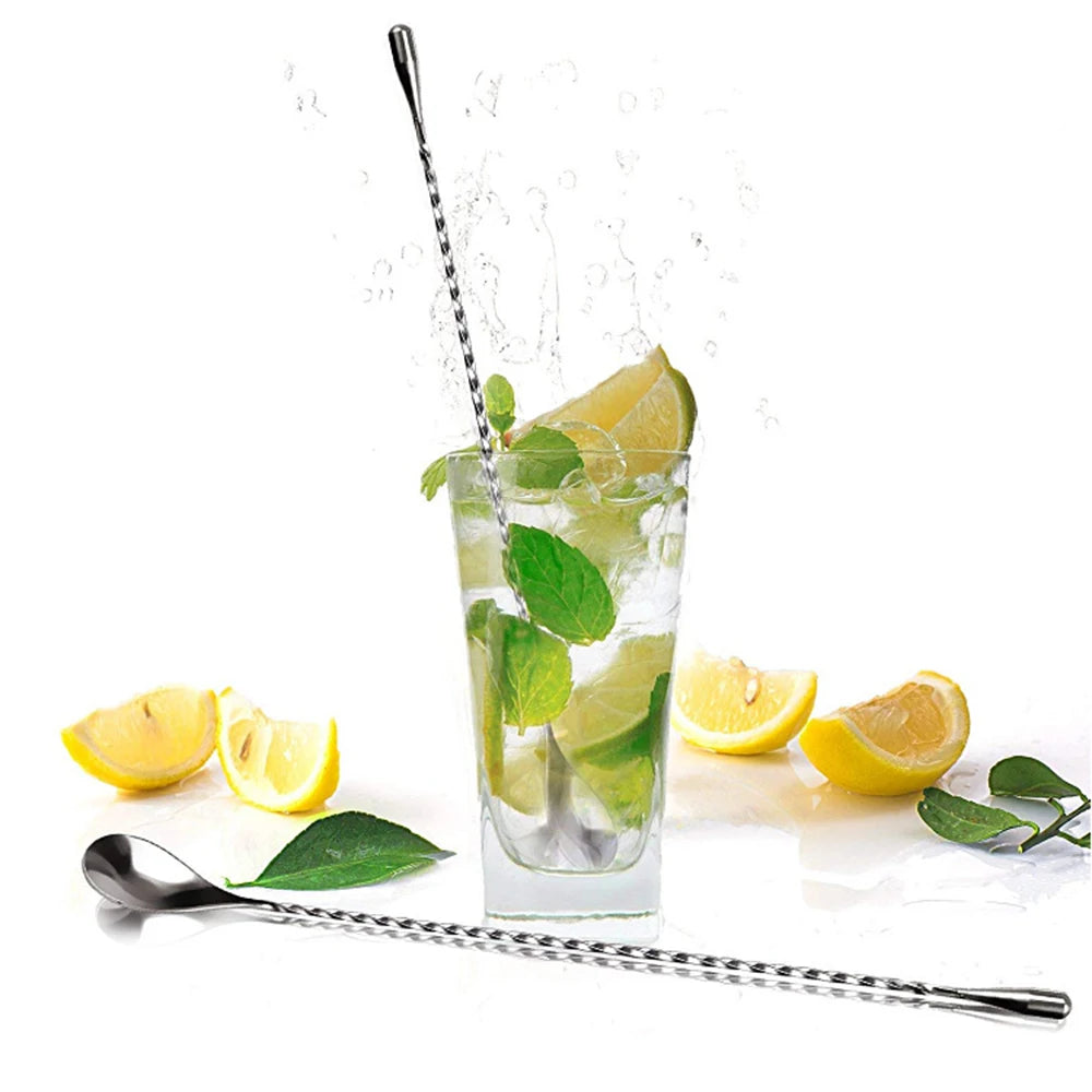 Stainless Steel Cocktail Stirring Sticks