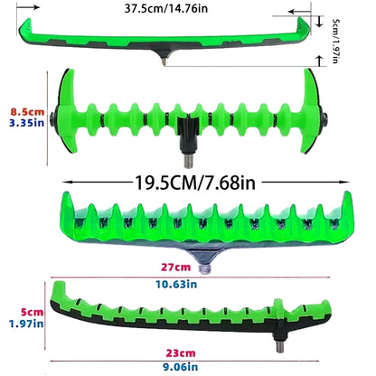 HookUpCo. Durable Plastic Carp Fishing Rod Rest - HookUpCo.