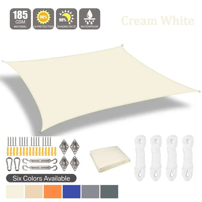 Waterproof UV Block Sun Shade Sail