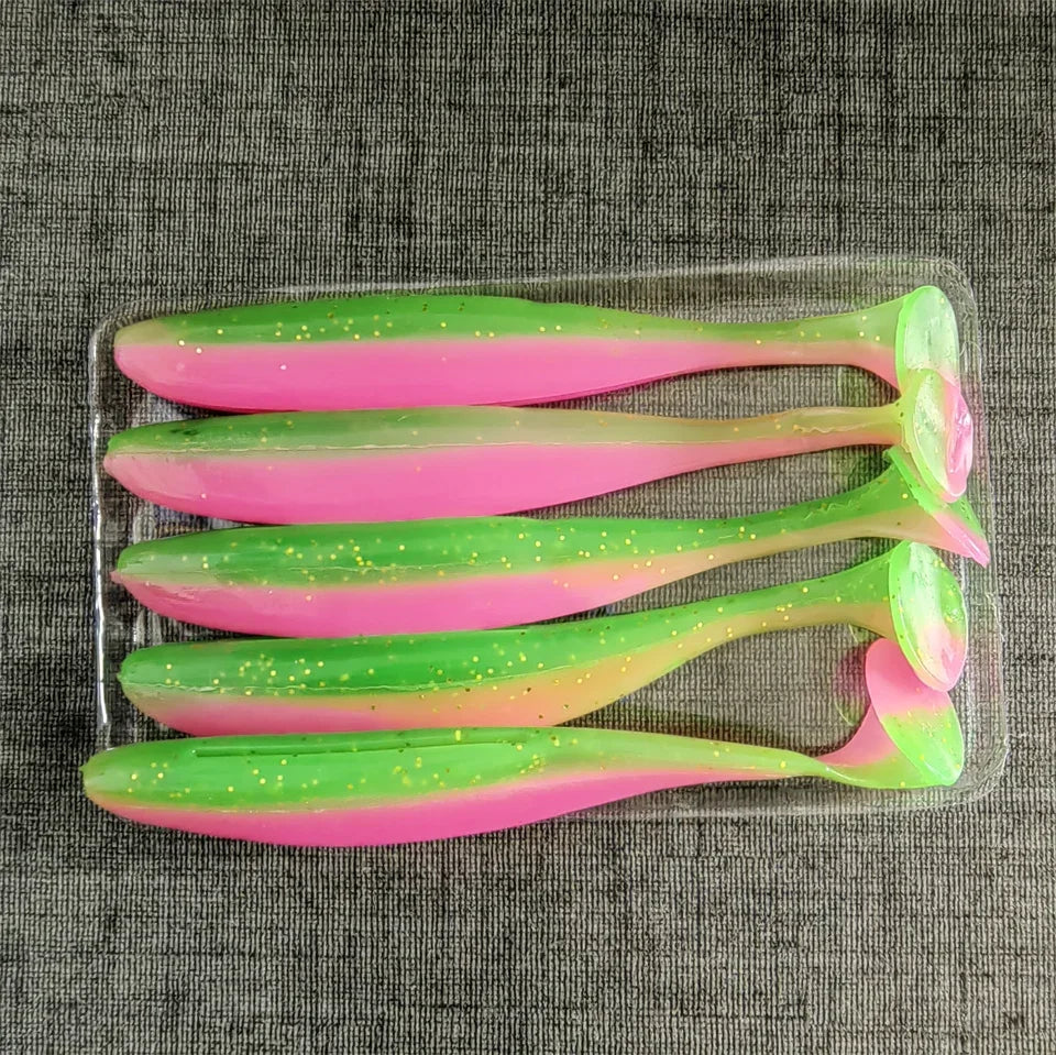 HookUpCo. T Tail Soft Bait for Bass Fishing - HookUpCo.