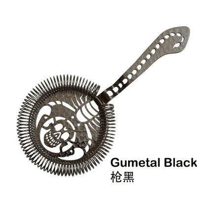 HookUpCo. Skull and Scorpion Cocktail Strainer