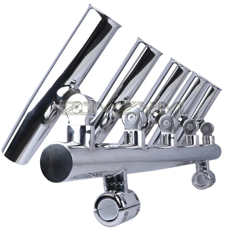 HookUpCo. Adjustable Stainless Fishing Rod Holders - HookUpCo.
