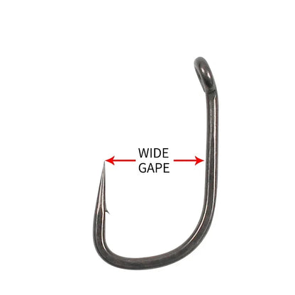 HookUpCo. 10 Ultra Sharp PTFE Coated Fishing Hooks - HookUpCo.