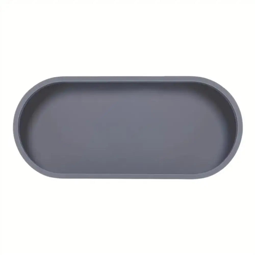 Silicone Tray for Organized Bathroom Essentials