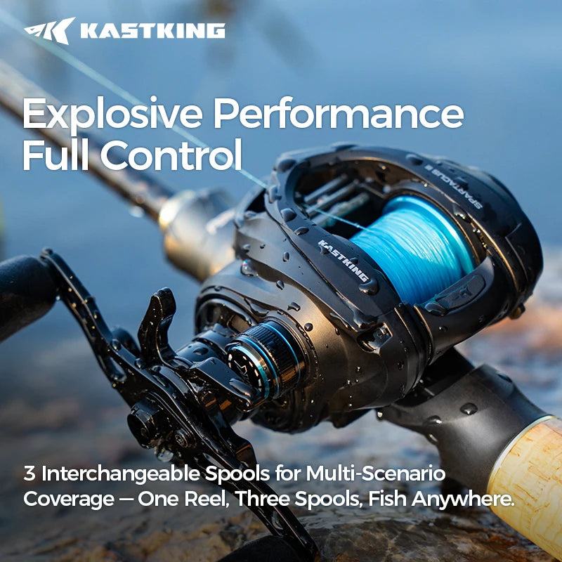 HookUpCo. Spartacus III Baitcasting Reel 7.2:1 - HookUpCo.