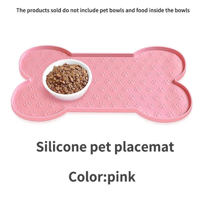 HookUpCo. Silicone Dog Feeding Mat, Easy Clean