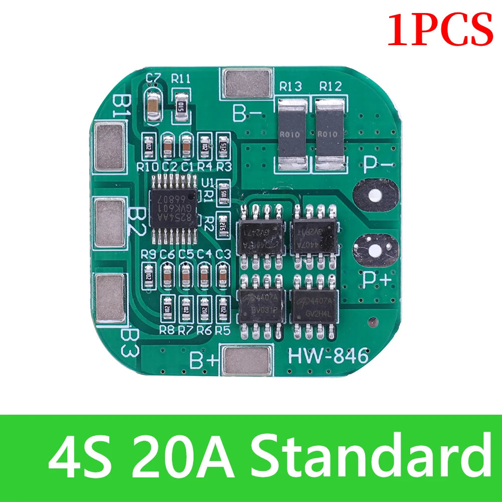 BMS 3S/4S 5A 10A 20A 25A 40A 60A Li-ion Lithium Battery Charger Protection Board 18650 For Drill Motor 12V with Enhance/Balance
