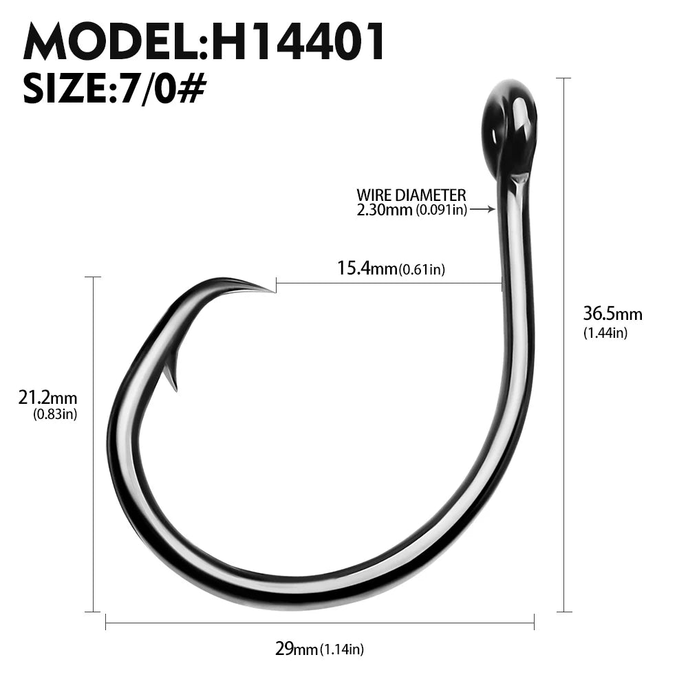 HookUpCo. High Carbon Steel Catfish Hooks 10pcs - HookUpCo.