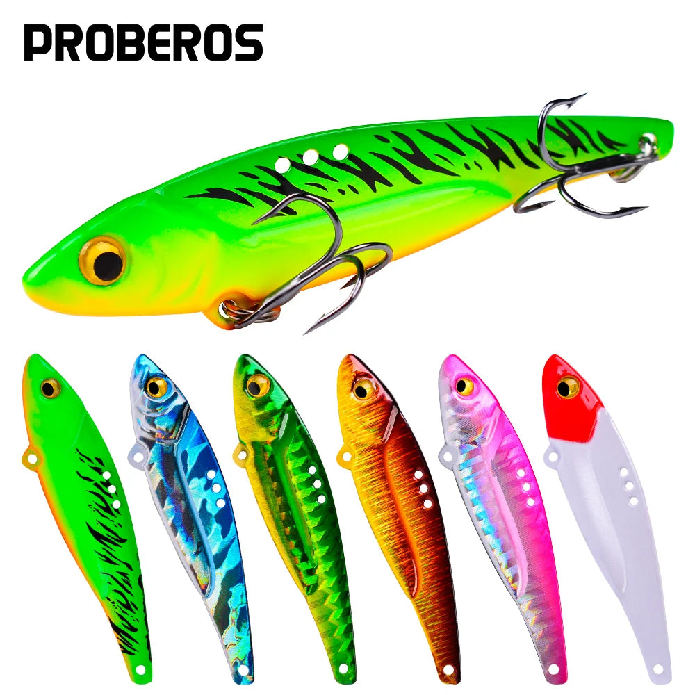 HookUpCo. Vibrating Spoon Bass Fishing Lure - HookUpCo.