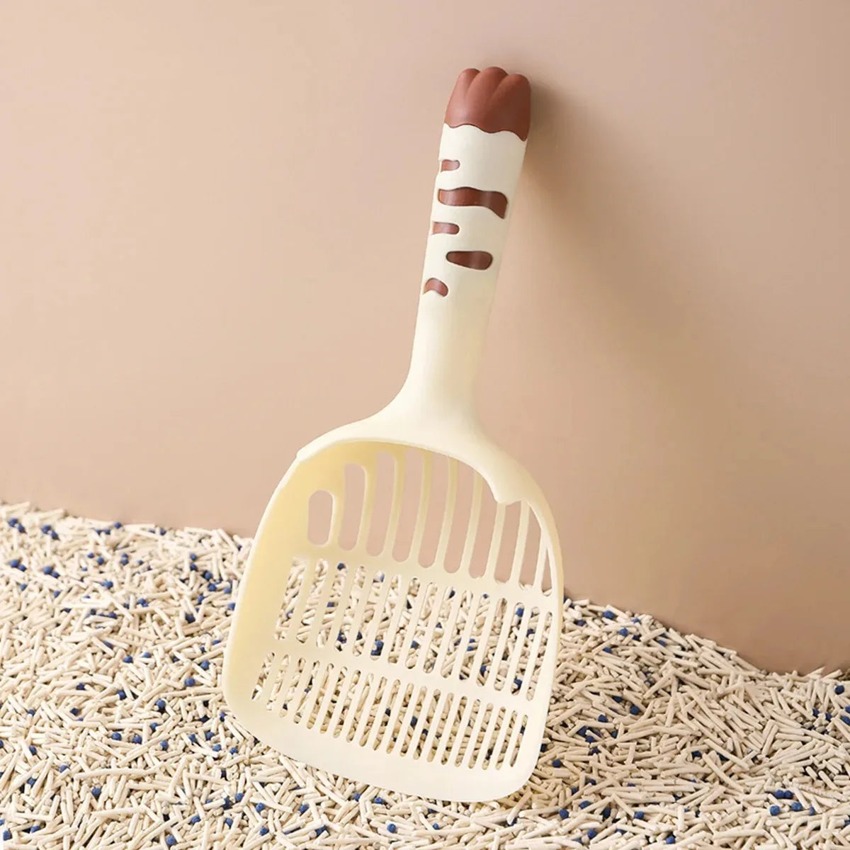 HookUpCo. Cat Scoop - Durable Plastic Litter Cleaning Tool