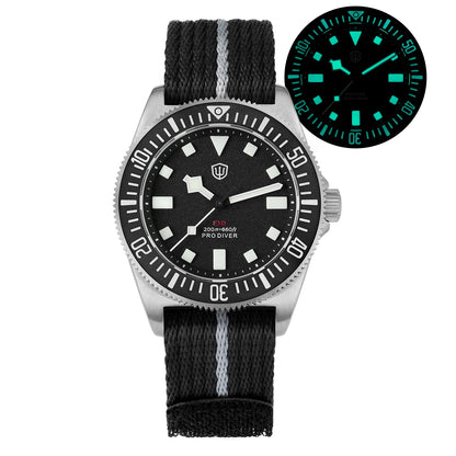 HookUpCo. Titanium Dive Watch 200M