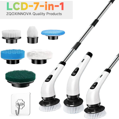 Cordless Spin Scrubber for Easy Cleaning