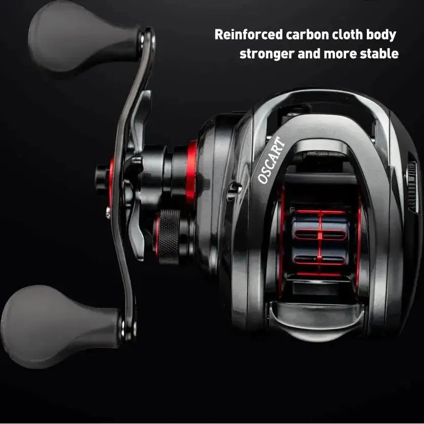 HookUpCo. Saltwater Baitcasting Reel with Spare Spool - HookUpCo.