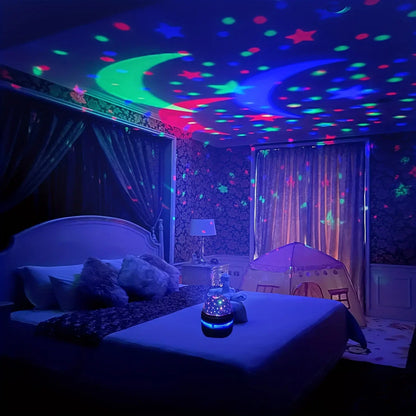 Starry Sky LED Projector Lamp for Cozy Nights