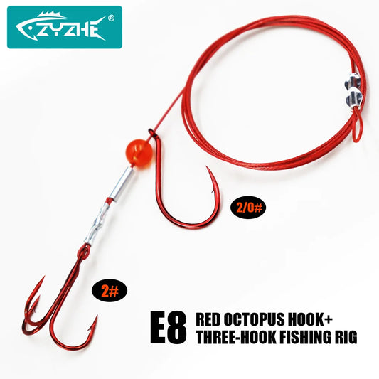 HookUpCo. Premium Fishing Stinger Rigs with Hooks - HookUpCo.