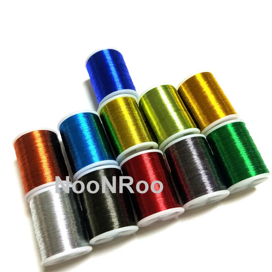 HookUpCo. Metallic Thread 230m for Fishing Rod Repair