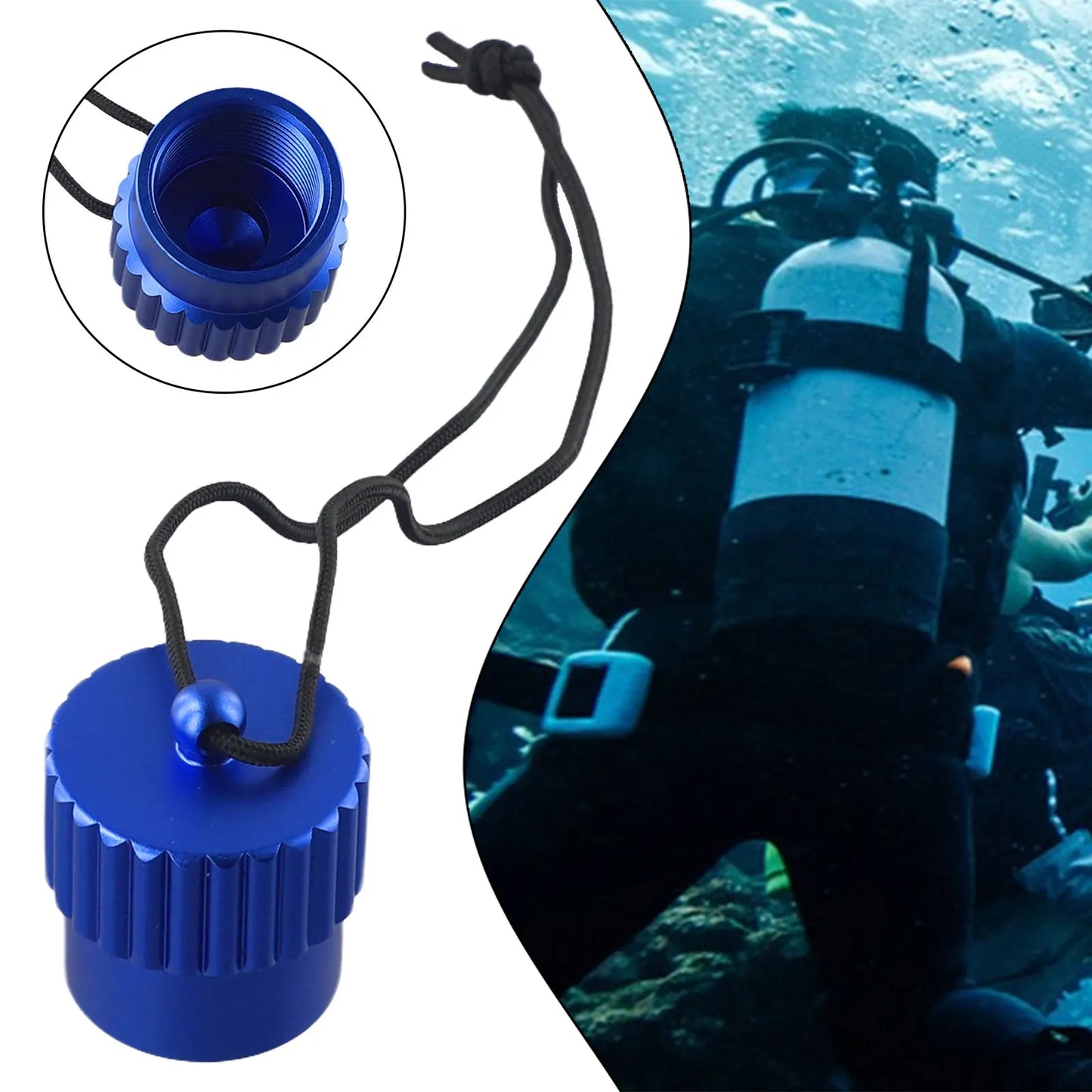 HookUpCo. Scuba Valve Dust Cap