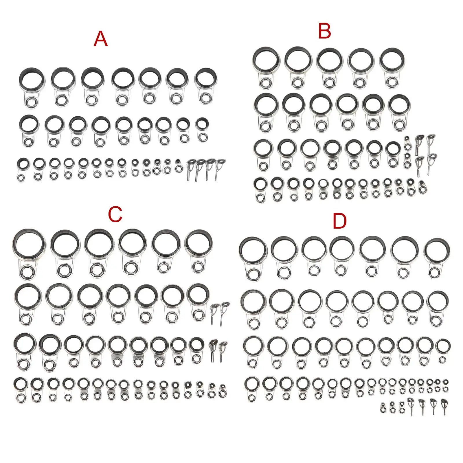 HookUpCo. Fishing Rod Guides Line Ring Set - HookUpCo.