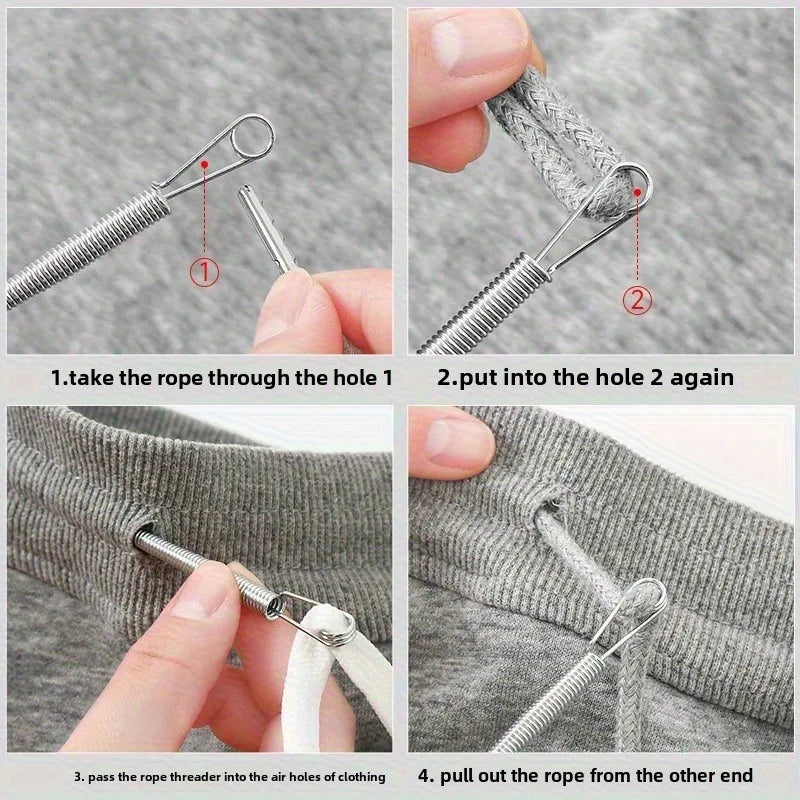 Flexible Threading Tool for Easy Sewing and Craft Projects