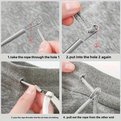 Flexible Threading Tool for Easy Sewing and Craft Projects
