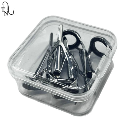 Smooth Iron Fishing Rod Tip Guides Repair Kit