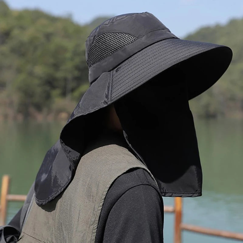 UV Protection Summer Bucket Hat for Outdoor Activities