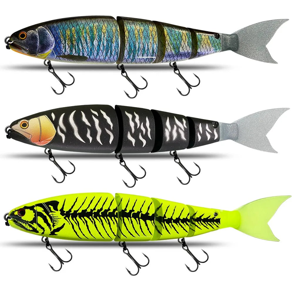 Swimming Bait Jointed Fishing Lure Designed for Trophy-Sized Fish 300mm