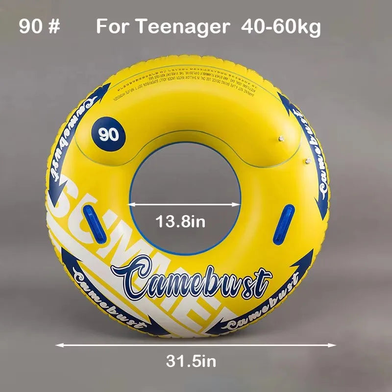 HookUpCo. Thick Inflatable Swim Ring