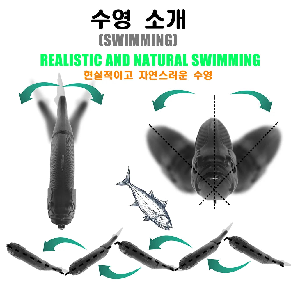 HookUpCo. Slow Sinking SwimBaits for Bass Fishing