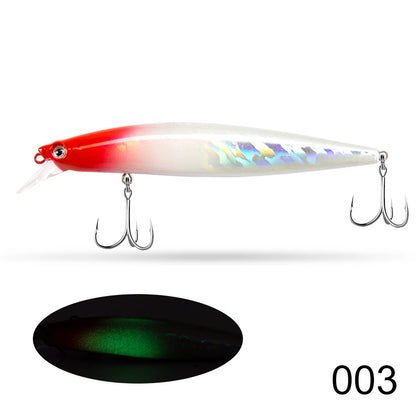 HookUpCo. Luminous Assassin Minnow Fishing Lure - HookUpCo.