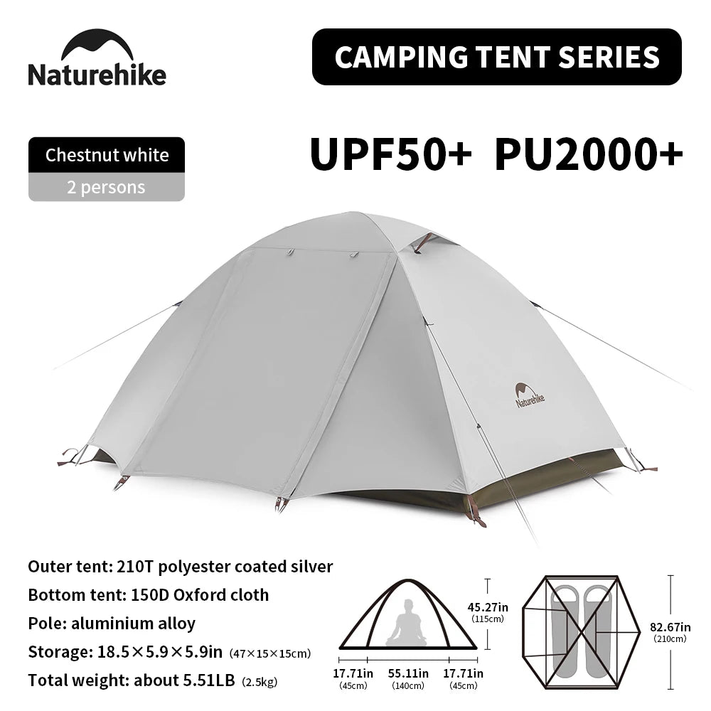 HookUpCo. Ultralight 2-3 Person Waterproof Tent - HookUpCo.