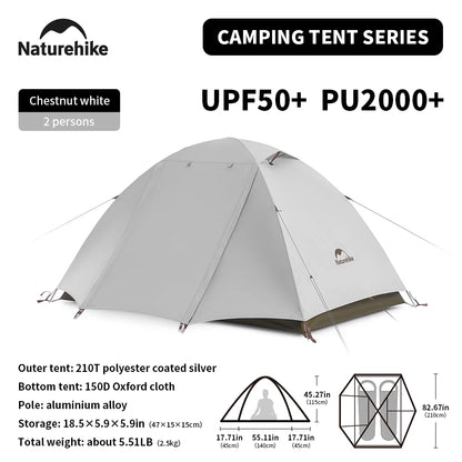 HookUpCo. Ultralight 2-3 Person Waterproof Tent - HookUpCo.