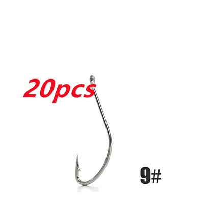 HookUpCo. Premium 20pcs Saltwater Fishing Hooks - HookUpCo.