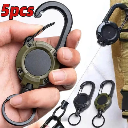 HookUpCo Heavy Duty Retractable Carabiner