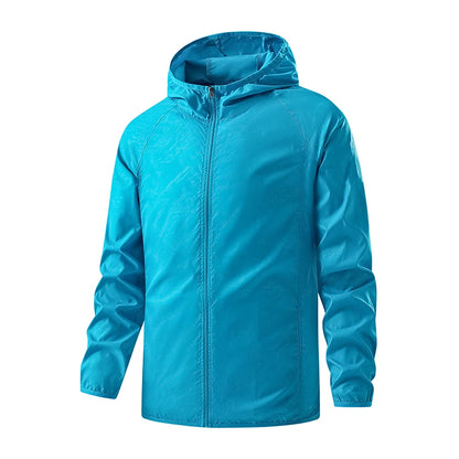 Waterproof Hiking Jacket - Unisex Windbreaker Coat