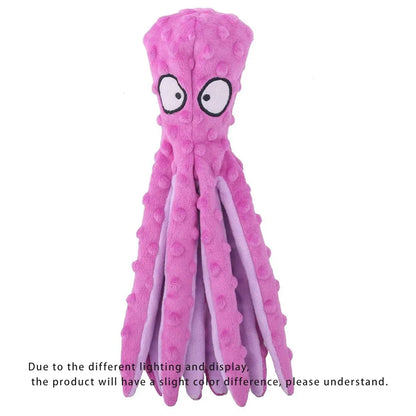 HookUpCo. Plush Octopus Toy for Teething Puppies