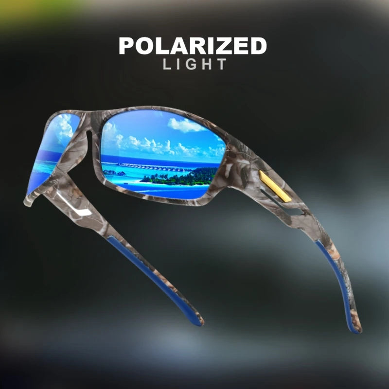 Polarized Camouflage Sunglasses with UV Protection Lenses