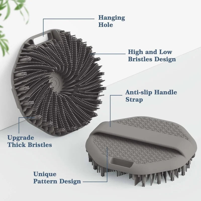 Gentle Silicone Body Scrubber Brush