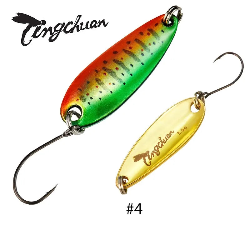 HookUpCo. Metal Spoon Lure for Trout and Bass - HookUpCo.