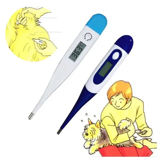 HookUpCo. LED Pet Thermometer for Safe Readings