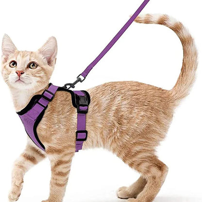 HookUpCo. Escape-Proof Cat Harness and Leash